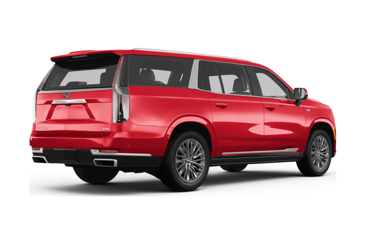 Cadillac Escalade - Back view Cadillac Escalade - Back view